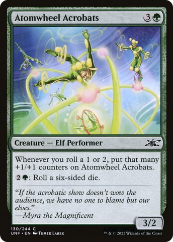 {C} Atomwheel Acrobats [Unfinity][UNF 130]