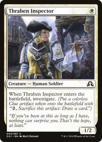 {C} Thraben Inspector [Shadows over Innistrad][SOI 044]
