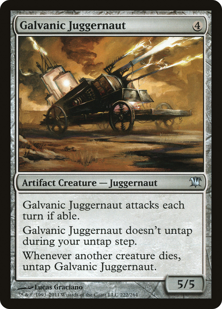 {C} Galvanic Juggernaut [Innistrad][ISD 222]