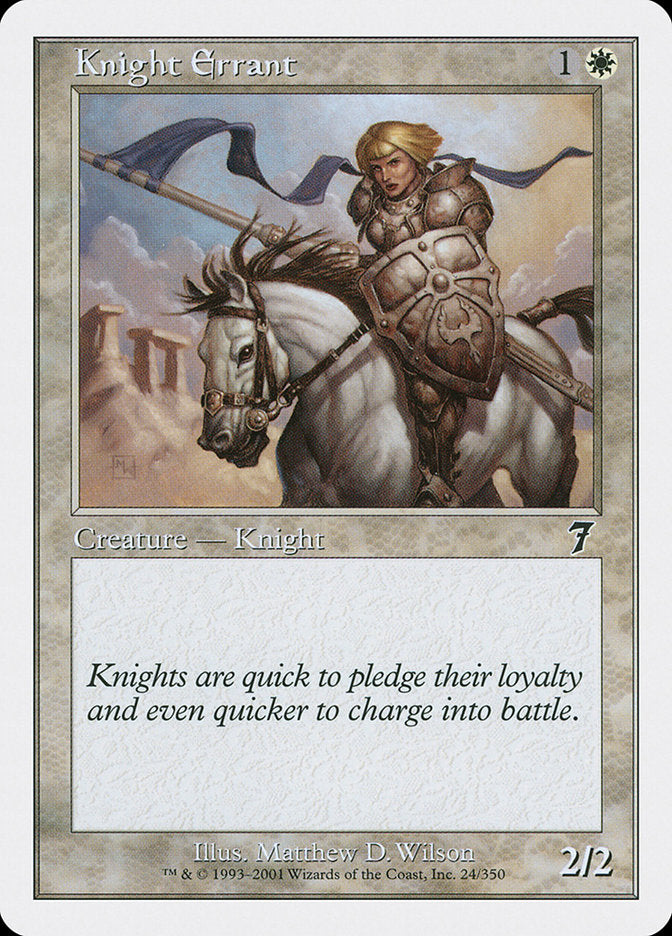 {C} Knight Errant [Seventh Edition][7ED 024]