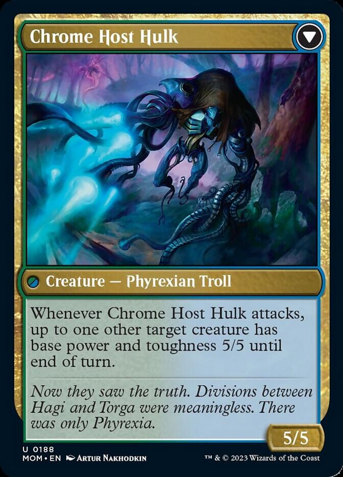 {C} Gnottvold Hermit // Chrome Host Hulk [March of the Machine][MOM 188]