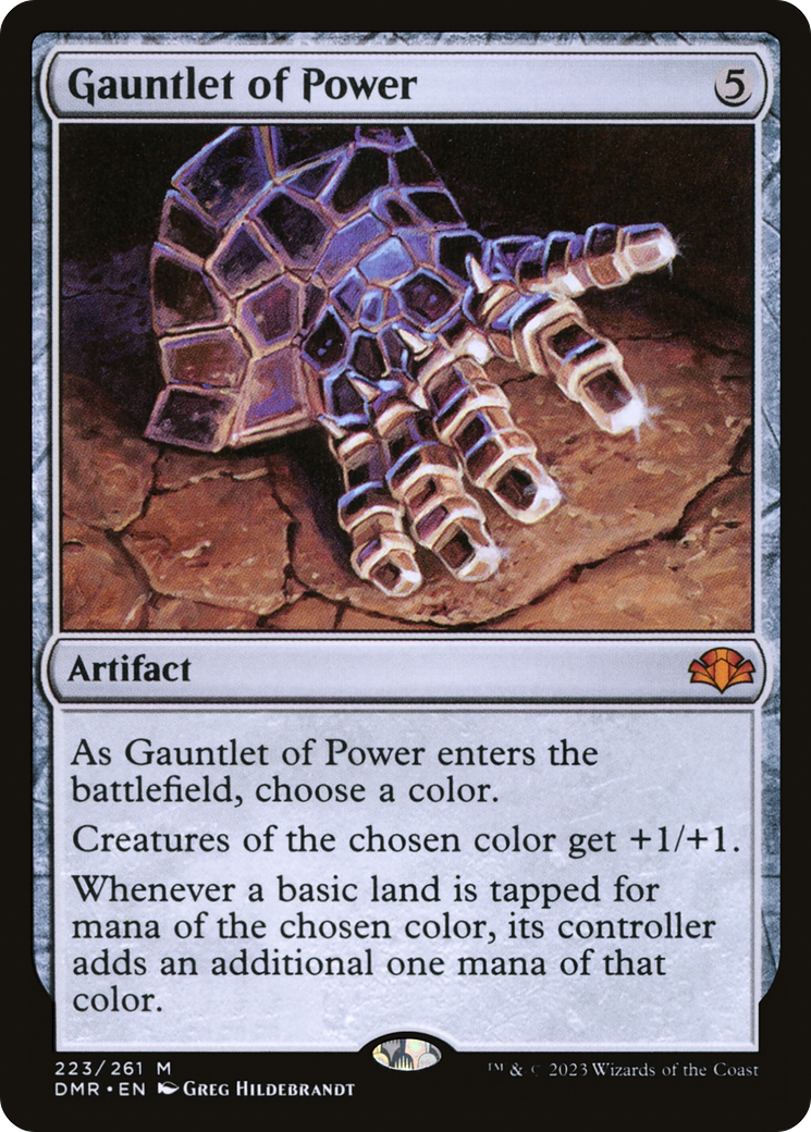 {R} Gauntlet of Power [Dominaria Remastered][DMR 223]