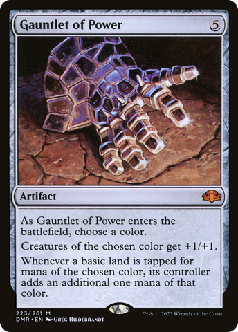 {R} Gauntlet of Power [Dominaria Remastered][DMR 223]