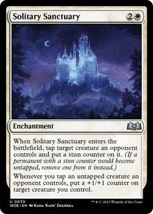 {@C} Solitary Sanctuary [Wilds of Eldraine][WOE 030]