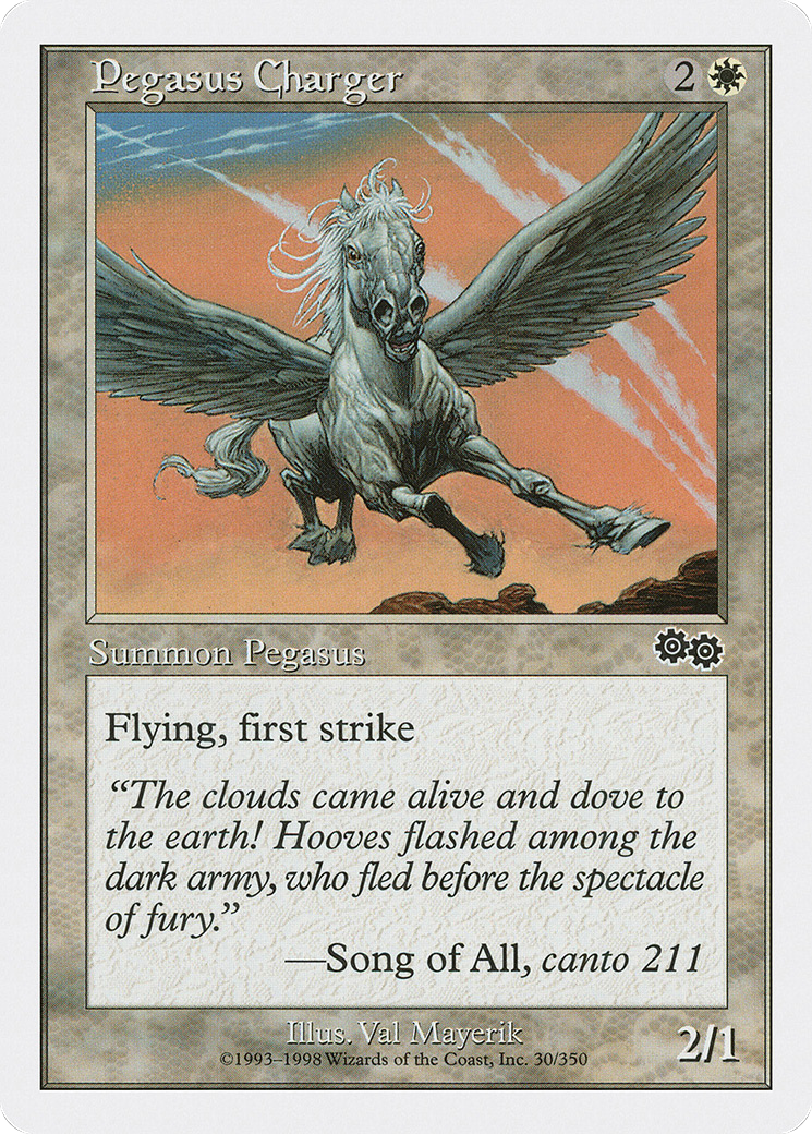 {C} Pegasus Charger [Anthologies][ATH 011]
