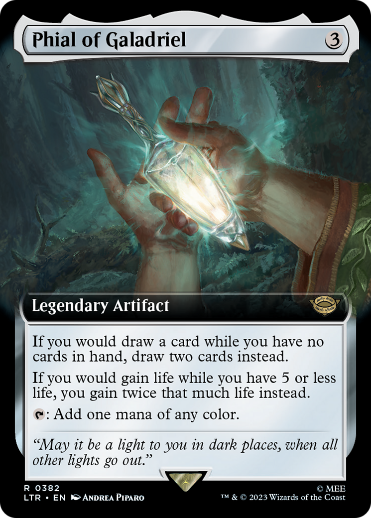 {R} Phial of Galadriel (Extended Art) [The Lord of the Rings: Tales of Middle-Earth][LTR 382]