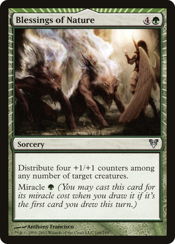 {C} Blessings of Nature [Avacyn Restored][AVR 168]