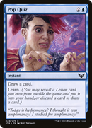 {C} Pop Quiz [Strixhaven: School of Mages][STX 049]