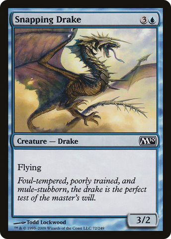 {C} Snapping Drake [Magic 2010][M10 072]