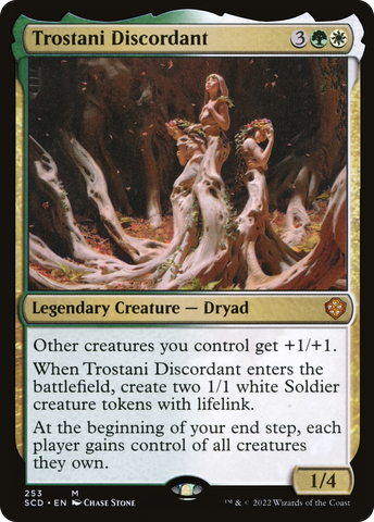 {R} Trostani Discordant [Starter Commander Decks][SCD 253]
