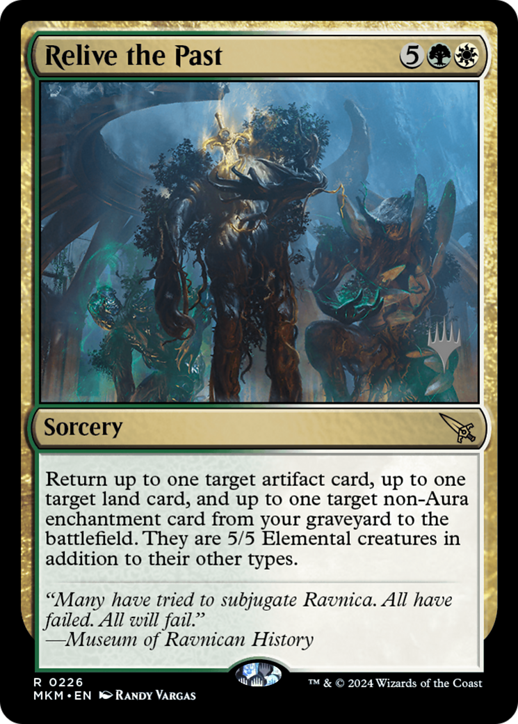 {R} Relive the Past (Promo Pack) [Murders at Karlov Manor Promos][PP MKM 226]