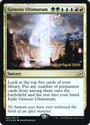 {R} Genesis Ultimatum [Ikoria: Lair of Behemoths Prerelease Promos][PR IKO 189]