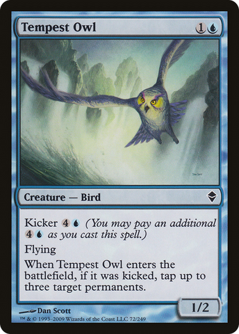 {C} Tempest Owl [Zendikar][ZEN 072]