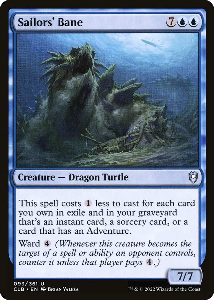 {C} Sailors' Bane [Commander Legends: Battle for Baldur's Gate][CLB 093]