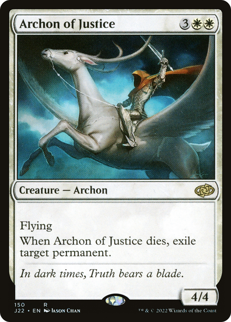 {R} Archon of Justice [Jumpstart 2022][J22 150]