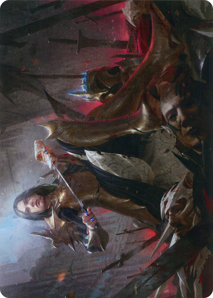 {A} Marchesa, Resolute Monarch Art Card [March of the Machine Art Series][AMOM 025]