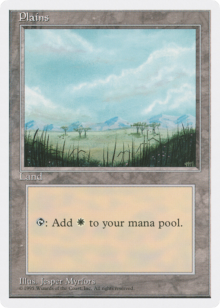 {B}[4ED 365] Plains (365) [Fourth Edition]