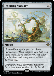 {R} Inspiring Statuary [Commander Masters][CMM 394]