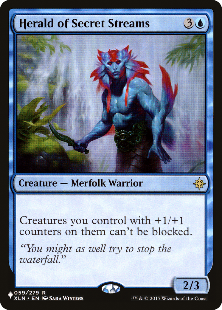 {R} Herald of Secret Streams [LIST XLN-59]