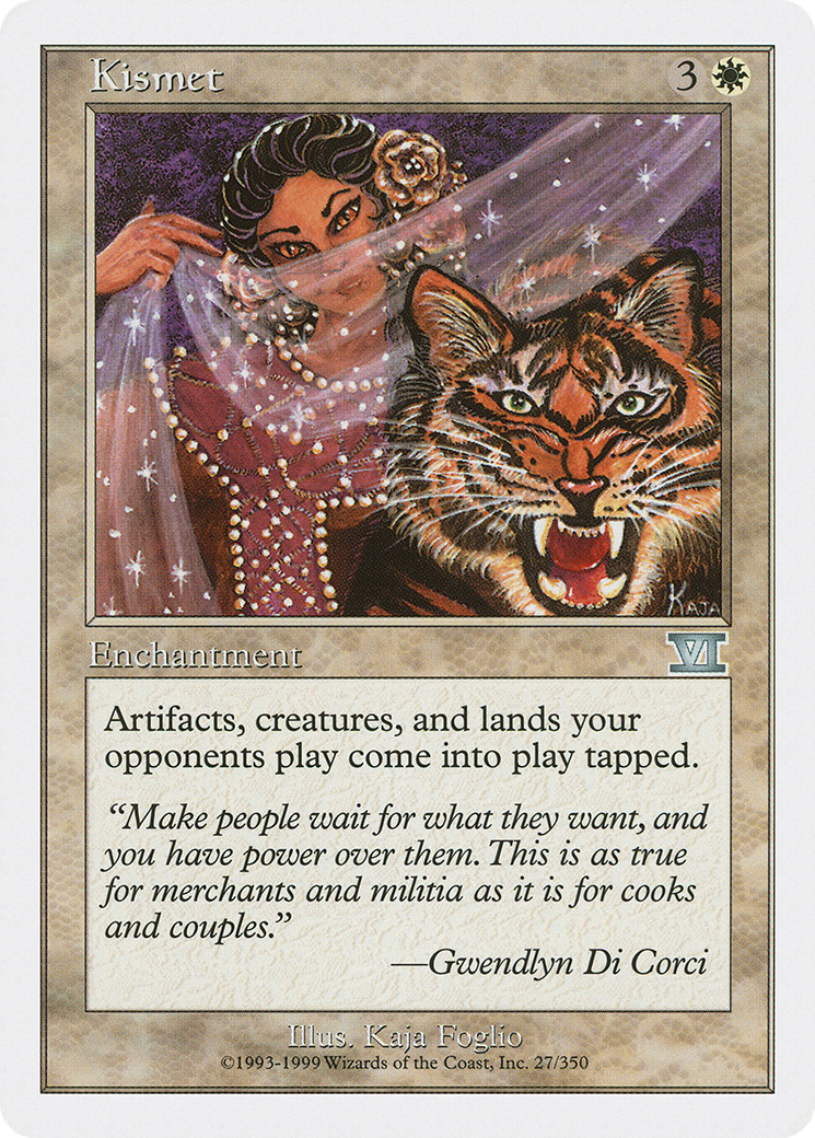{C} Kismet [Classic Sixth Edition][6ED 027]