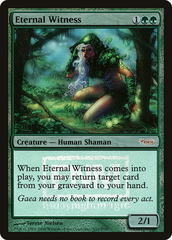 {R} Eternal Witness [Friday Night Magic 2008][PA F08 003]