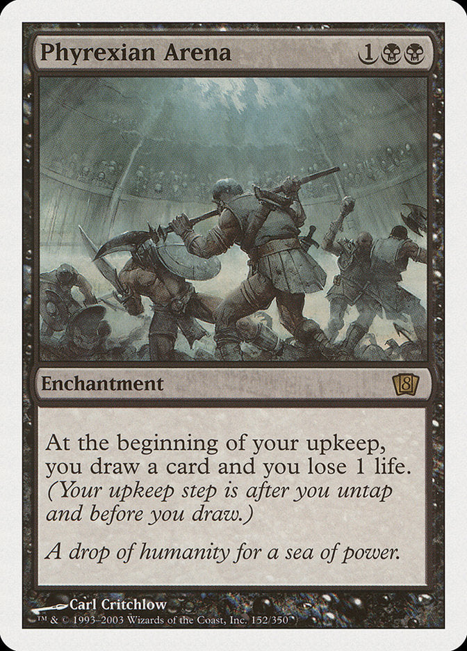 {R} Phyrexian Arena [Eighth Edition][8ED 152]
