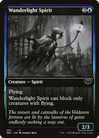 {C} Wanderlight Spirit [Innistrad: Double Feature][DBL 353]
