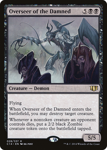 {R} Overseer of the Damned [Commander 2014][C14 028]