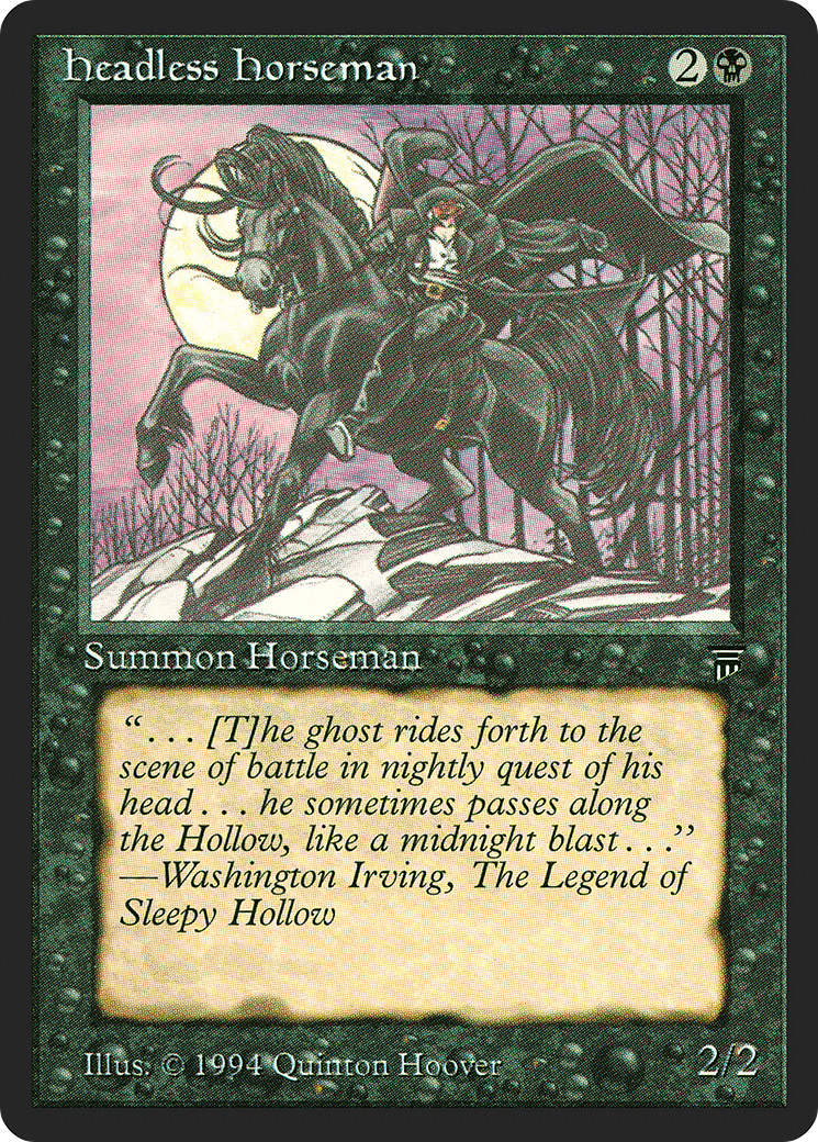{C} Headless Horseman [Legends][LEG 102]