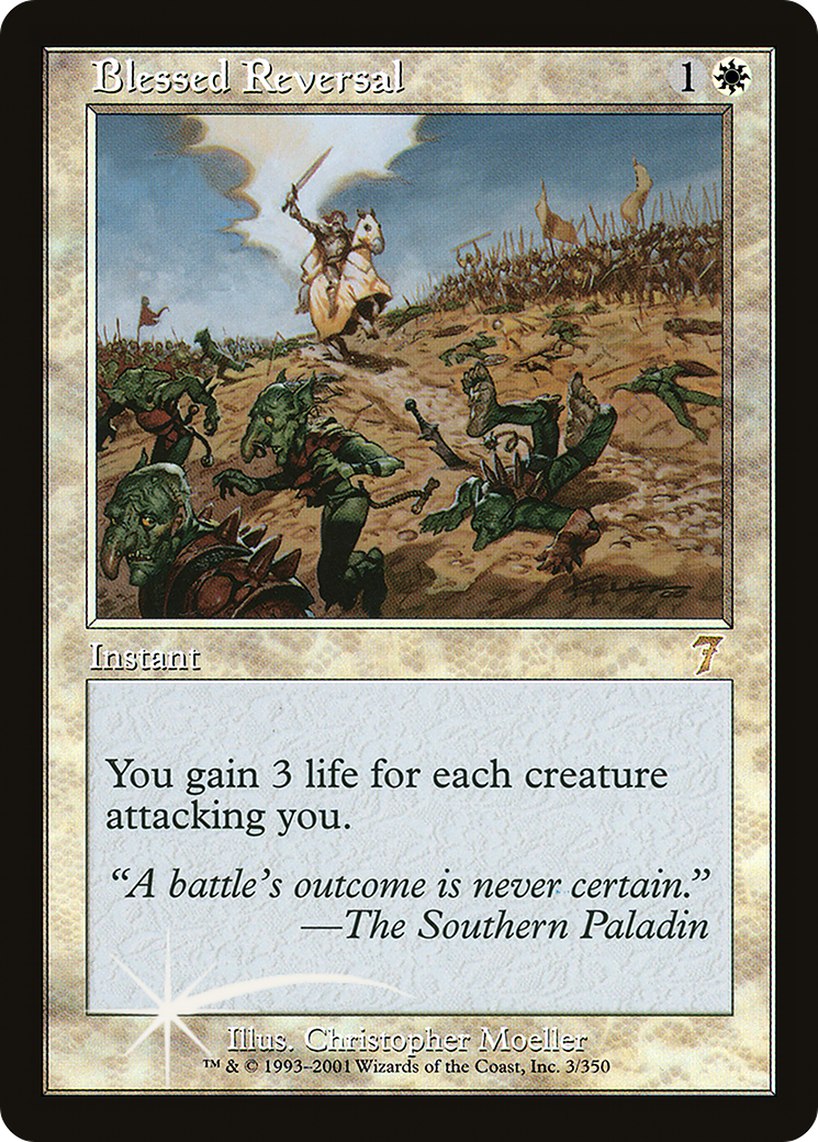 {R} Blessed Reversal [Seventh Edition][7ED 003]
