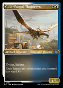 {C} Gold-Forged Thopteryx (Foil Etched) [March of the Machine: The Aftermath][MAT 131]
