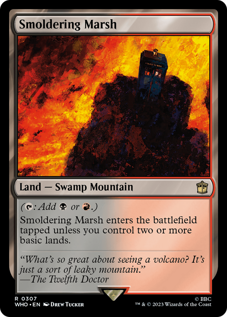 {R} Smoldering Marsh [Doctor Who][WHO 307]