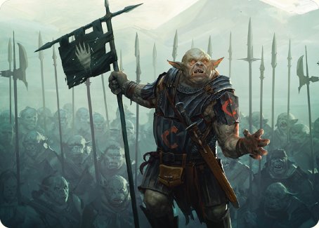 {A} Ugluk of the White Hand Art Card [The Lord of the Rings: Tales of Middle-earth Art Series][ALTR 027]