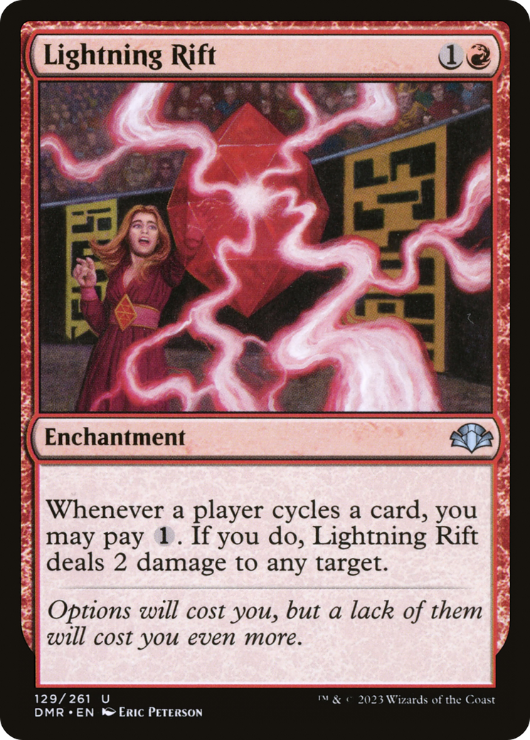 {C} Lightning Rift [Dominaria Remastered][DMR 129]