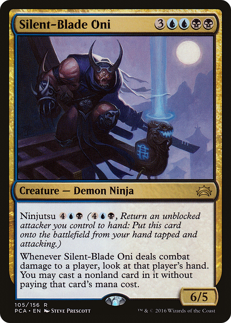 {R} Silent-Blade Oni [Planechase Anthology][PCA 105]