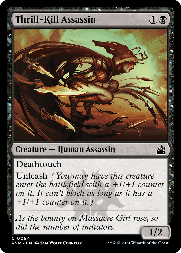 {C} Thrill-Kill Assassin [Ravnica Remastered][RVR 094]