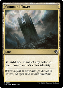 {C} Command Tower [Outlaws of Thunder Junction Commander][OTC 280]
