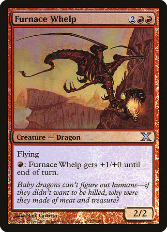 {C} Furnace Whelp (Premium Foil) [Tenth Edition][FP 10E 205]