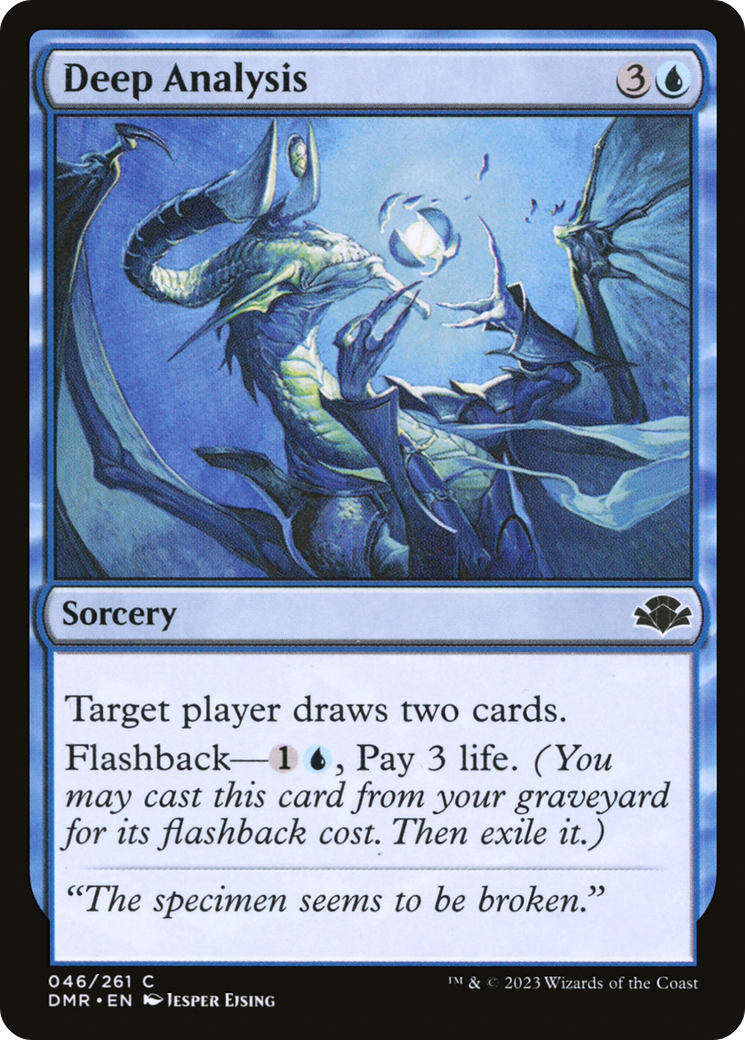 {C} Deep Analysis [Dominaria Remastered][DMR 046]