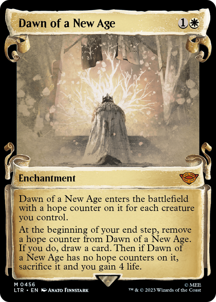 {R} Dawn of a New Age [The Lord of the Rings: Tales of Middle-Earth Showcase Scrolls][LTR 456]