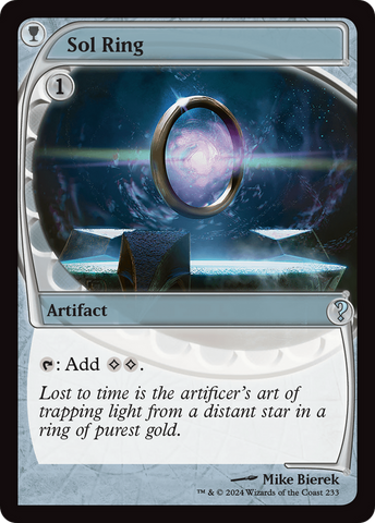 {C} Sol Ring [Mystery Booster 2][MB2 233]