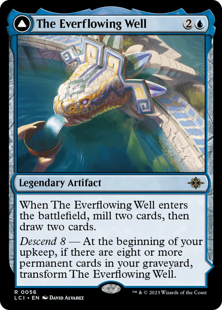 {@R} The Everflowing Well // The Myriad Pools [The Lost Caverns of Ixalan][LCI 056]