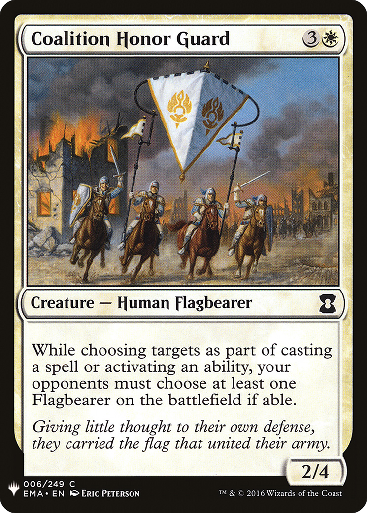 {C} Coalition Honor Guard [Mystery Booster][LS EMA 006]