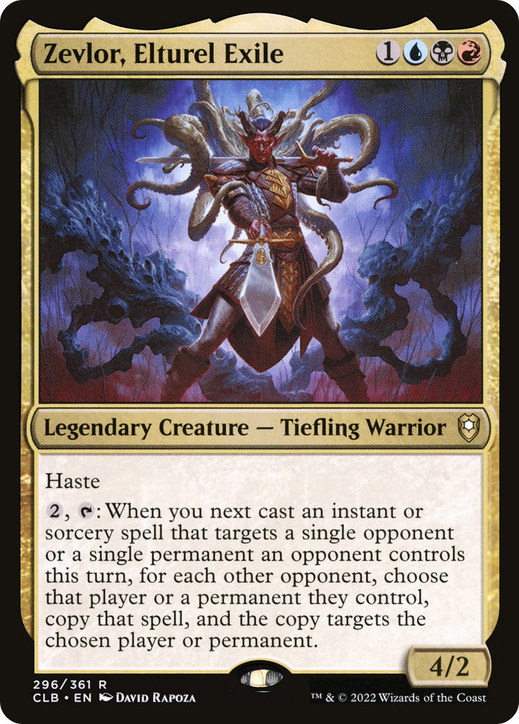 {R} Zevlor, Elturel Exile [Commander Legends: Battle for Baldur's Gate][CLB 296]