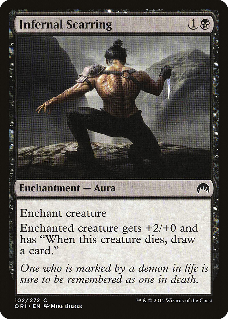 {C} Infernal Scarring [Magic Origins][ORI 102]