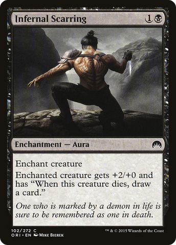 {C} Infernal Scarring [Magic Origins][ORI 102]