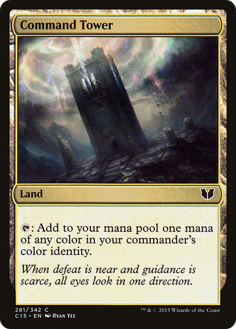 {C} Command Tower [Commander 2015][C15 281]