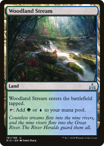 {C} Woodland Stream [Rivals of Ixalan][RIX 191]