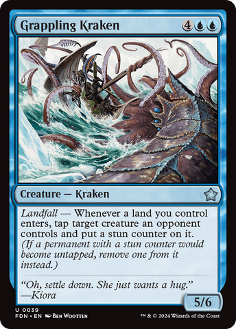 {@C} Grappling Kraken [Foundations][FDN 039]