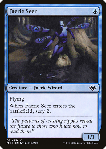 {C} Faerie Seer [Modern Horizons][MH1 051]